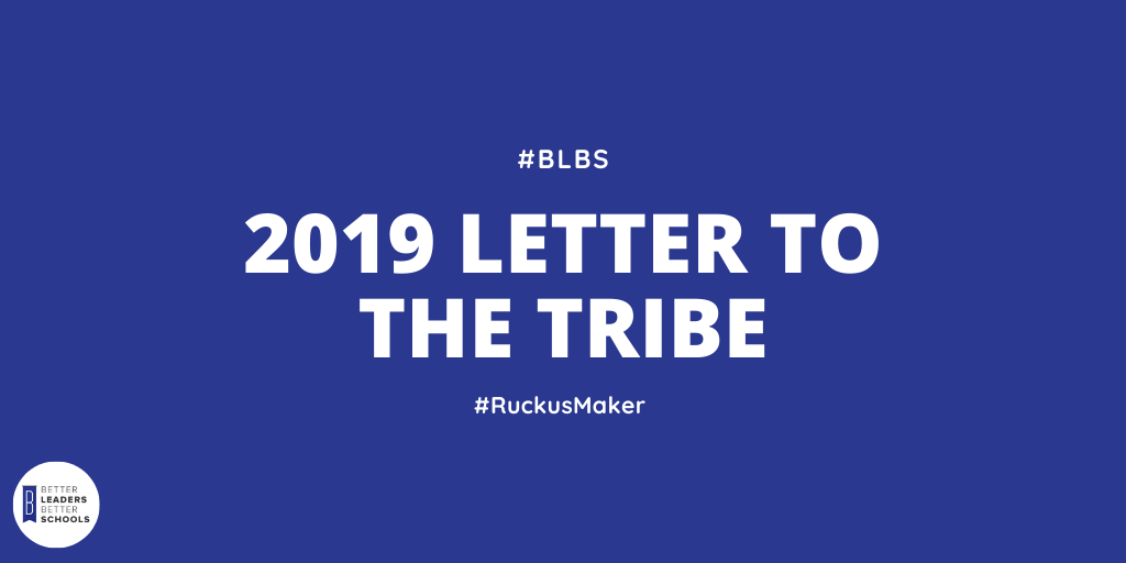 2019 Letter to the BLBS Tribe
