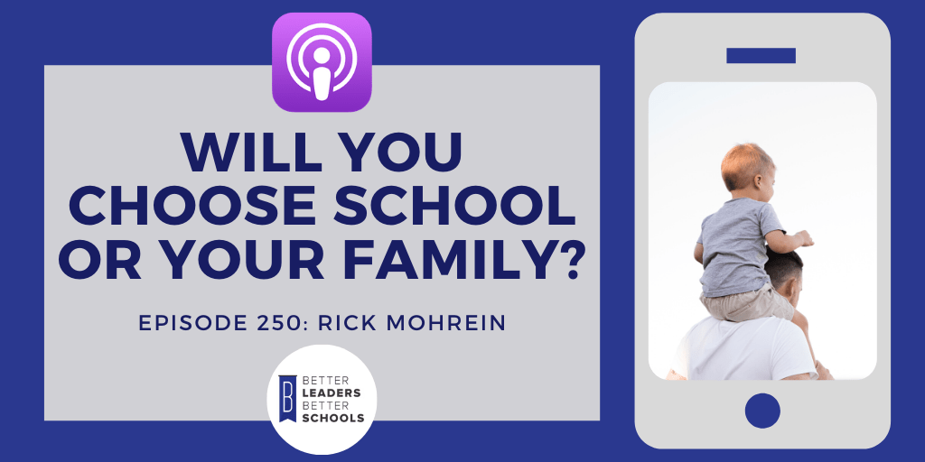 Rick Mohrein: Will you choose School or your Family?