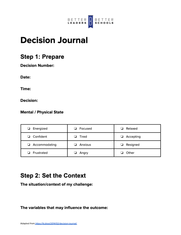 Decision Making Course